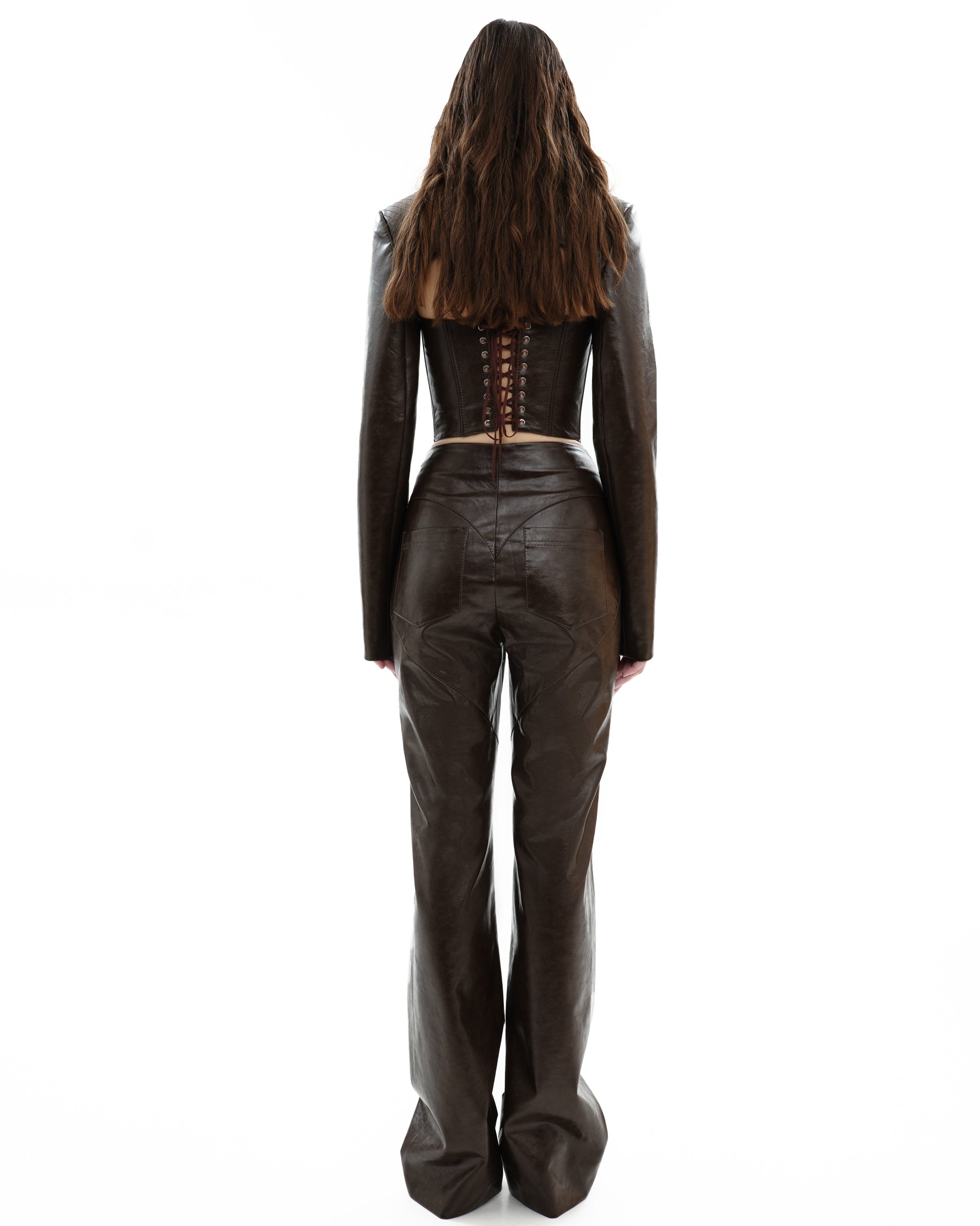 Gothic Knight Pants Brown