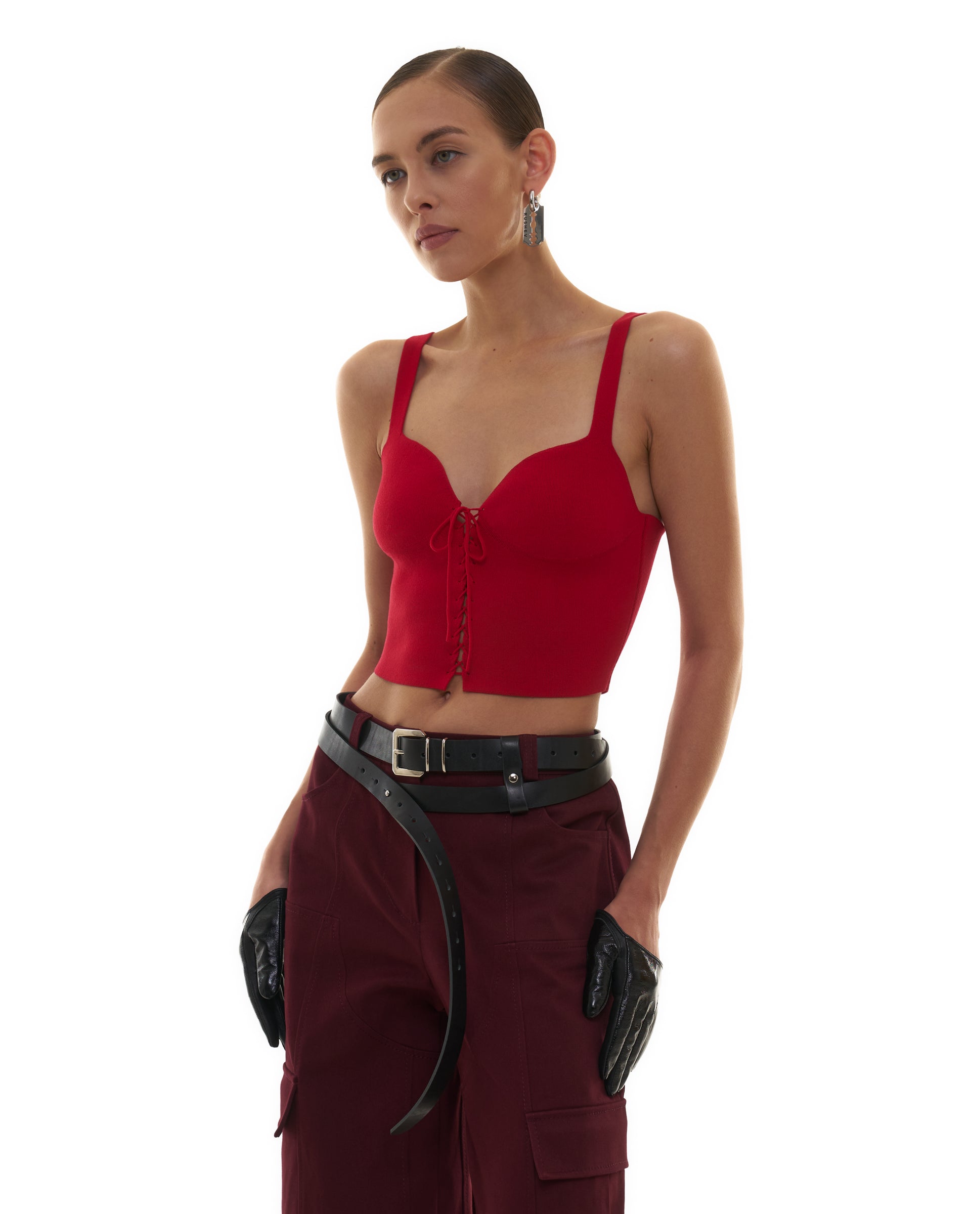 Stardust Top Red